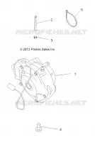 TRASMISSIONE, FRONT GEARCASE MOUNTING