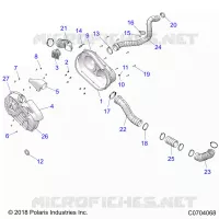 TRASMISSIONE, CLUTCH COVER AND DUCTING