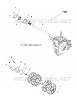 TRASMISSIONE, ALBERO DI TRASMISSIONE ASM. and JACKSHAFT ASM.