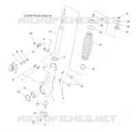 SUSPENSION, ANTERIORE MONTANTE