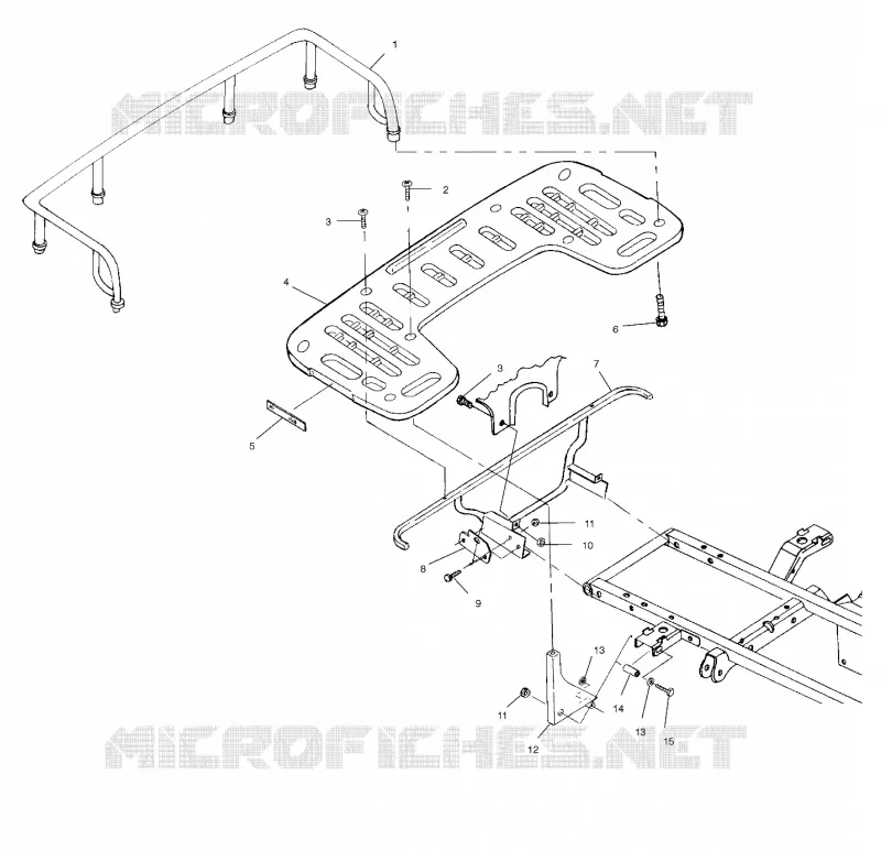 POSTERIORE MONTAGGIO RACK
