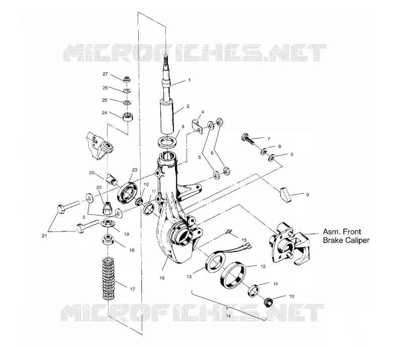 ANTERIORE MONTANTE MONTAGGIO