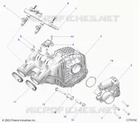 ENGINE, PRESA D'ARIA MANIFOLD
