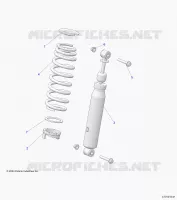 SUSPENSION, SHOCK ANTERIORE MOUNTING