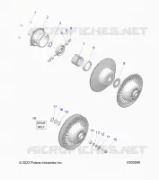 TRASMISSIONE, CLUTCH, SECONDARY