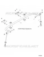 SUSPENSION, BARRA STABILIZZATRICE POSTERIORE