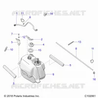 SISTEMA DI ALIMENTAZIONE CARBURANTE, FUEL TANK ASM.