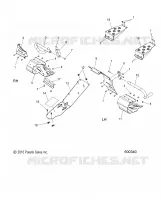 CHASSIS, PROTEZIONE FRIZIONE AND FOOTRESTS