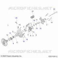 TRASMISSIONE, PRIMARY CLUTCH