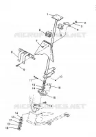 INSIEME DELLO STERZO POST Sportsman 4X4 / W938039 (4926382638018A)