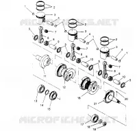 PISTONEEE   ALBERO MOTORE XLT 0950756, XLT SKS 0950556, XLT SKS EURO E950556   (4928842884C012)
