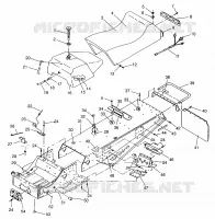 TUNNEL AND MONTAGGIO SEDILE LITE 0943433,STARLITE 0943427 AND  LITE DELUXE 094 (4924992499001A)