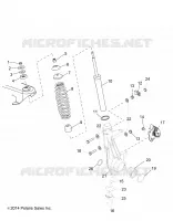 SUSPENSION, ANTERIORE MONTANTE