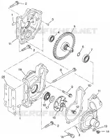 POMPA DELL'ACQUA 700 XCR 0985678(A) and EUROPEAN 700 XCR E985678 (4943114311D001)