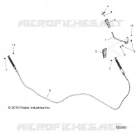 TRASMISSIONE, SPOSTAMENTO LEVER AND CABLE