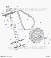 TRASMISSIONE, SECONDARY CLUTCH