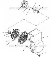 AUTOAVVOLGENTE ASSEMBLY 600 XCR 0941667 (4927092709041A)