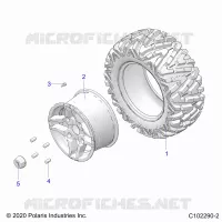 RUOTAS, REAR TIRE