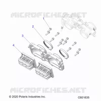 ENGINE, REED VALVE AND CORPO FARFALLATO ADAPTOR