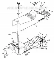 SEDILE   SERBATOIO DI GAS ULTRA 0976778 and EUROPEAN ULTRA E976778 (4938053805A007)