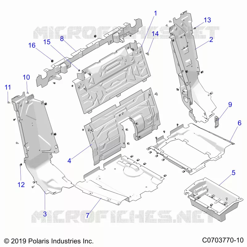 CARROZZERIA POSTERIORE CLOSEOFF -Z24RAB92AK/BK(C0703770-10)