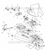 CAPPA DI MONTAGGIO WIDETRAK LX 0952064 and  EUROPEAN WIDETRAK LX E952064 (4928942894A010)