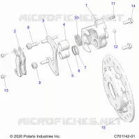 BRAKES, PINZA FRENO POSTERIORE