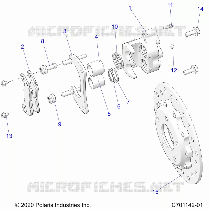 BRAKES, PINZA FRENO POSTERIORE