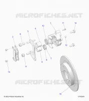 BRAKES, PINZA FRENO POSTERIORE