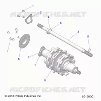 DRIVE TRAIN, JACKSHAFT AND ALBERO DI TRASMISSIONE