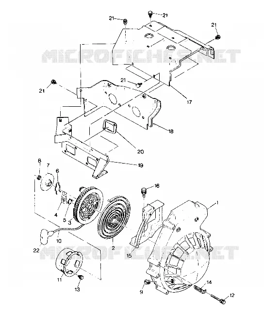 VENTILATORE HOUSING/AUTOAVVOLGENTE Indy Lite (4919311931032A)