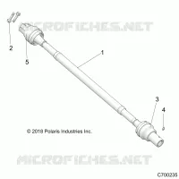 TRASMISSIONE, REAR PROP SHAFT