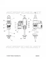 SUSPENSION, SHOCK ANTERIORE TRACK, VELOCITY