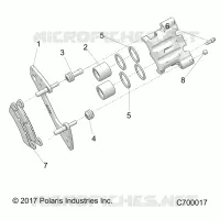 FRENO ANTERIORE CALIPER