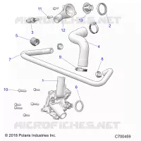 MOTORE, WATERPUMP AND BYPASS