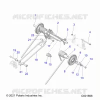 SUSPENSION, POSTERIORE COPPIA ARM