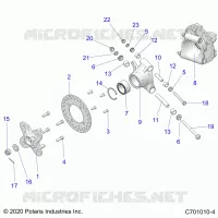 SUSPENSION, PORTAPACCHI POSTERIORE