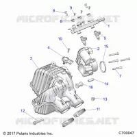 ENGINE, PRESA D'ARIA MANIFOLD