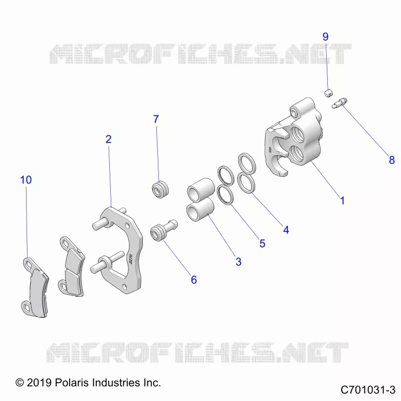 BRAKES, PINZA POSTERIORE