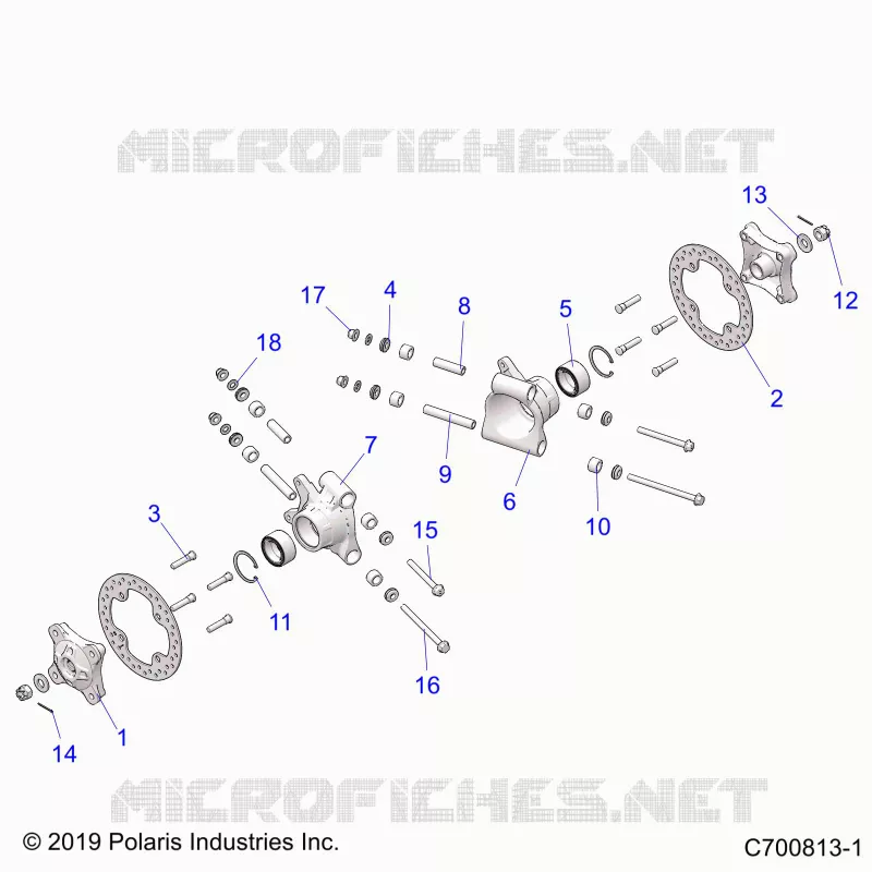SUSPENSION, PORTAPACCHI POSTERIORE