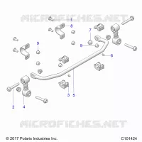 BARRA STABILIZZATRICE, FRONT