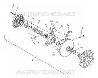 TRASMISSIONE FRIZIONE ASSEMBLY XLT/0930767,XLT SP/0930667    XLT SKS/0930567 (4923012301026A)