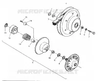 FRIZIONE DRIVEN ASSEMBLY SWEDISH 4x4 400L S948140 (4926912691C003)