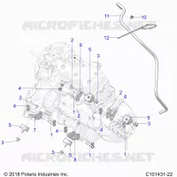 ENGINE, TRASMISSIONE MOUNTING & LONG BLOCK