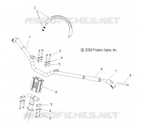 TIMONE, MANUBRIO MONTAGGIO (RMK)