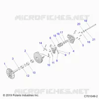 TRASMISSIONE, PRIMARY CLUTCH