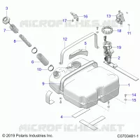 SISTEMA DI ALIMENTAZIONE CARBURANTES, FUEL TANK