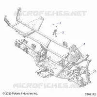 CHASSIS, TELAIO -A21SJS57CX (C102172)