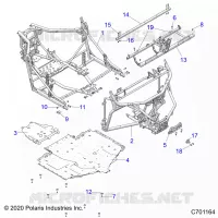 CHASSIS, MAIN FRAME AND SCIARED PLATES