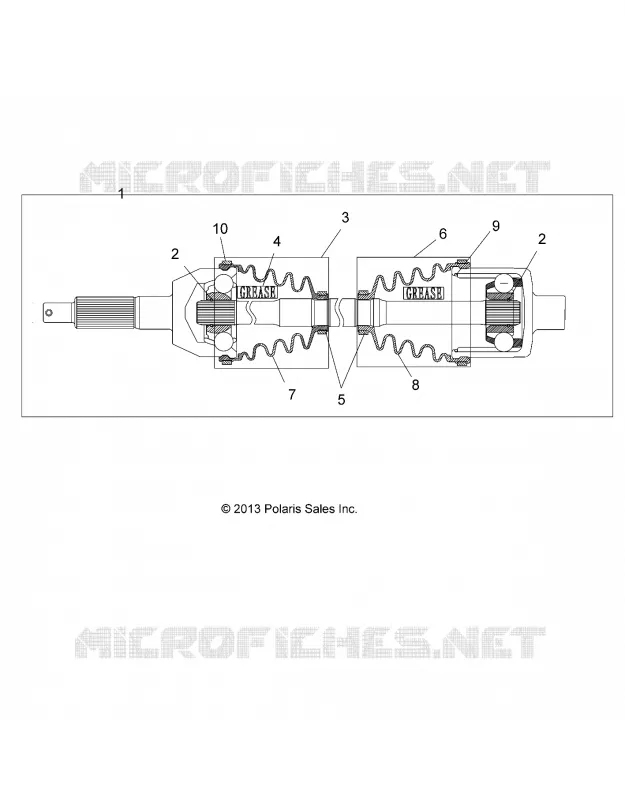 DRIVE TRAIN, POSTERIORE ALBERO, 1333335